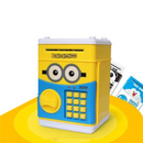 Salvadanaio Elettronico ATM per Bambini con Codice PIN e Cassaforte Digitale - Educazione Finanziaria