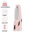 Raspa Elettrica per Talloni con 2 Testine Intercambiabili - Cura Professionale a Casa