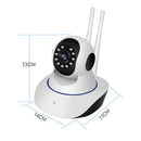 Telecamera di Sorveglianza WiFi Wireless 1080P con Rotazione e Rilevamento del Movimento - Controllo Remoto tramite App