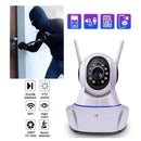 Telecamera di Sorveglianza WiFi Wireless 1080P con Rotazione e Rilevamento del Movimento - Controllo Remoto tramite App