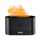 Umidificatore con Diffusore di Aromi ed Effetto Fiamma LED - Design Elegante per Aromaterapia