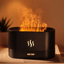 Umidificatore con Diffusore di Aromi ed Effetto Fiamma LED - Design Elegante per Aromaterapia