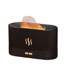 Umidificatore con Diffusore di Aromi ed Effetto Fiamma LED - Design Elegante per Aromaterapia