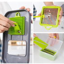 Grattugia Multifunzione Professionale con 22 Accessori - Veggie Slicer per Verdure
