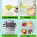 Grattugia Multifunzione Professionale con 22 Accessori - Veggie Slicer per Verdure