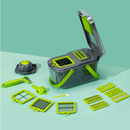 Grattugia Multifunzione Professionale con 22 Accessori - Veggie Slicer per Verdure