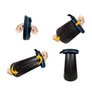 Sgabello Pieghevole Telescopico Portatile - Regolabile 5-45cm per Campeggio, Pesca ed Escursioni