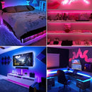 Striscia LED RGB 5m con Telecomando – 300 LED Impermeabile IP65 per Interni ed Esterni