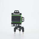 Livella laser 4D CON 16 linee, 4 raggi x 360 gradi, Linee verdi, Raggio d'azione 25m, Precisione ± 2mm/10m, Autolivellamento, Angolo retto, Batterie 2 x 4000 mAh 4.2V, Telecomando