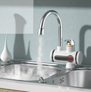 Rubinetto elettrico istantaneo per acqua calda, con display LCD