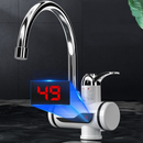 Rubinetto elettrico istantaneo per acqua calda, con display LCD