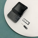 Telefono Mini Slide i19 Pro Schermo 2.4 pollici, Dual SIM, Fotocamera, Radio FM, Bluetooth, Tasti Fisici, Sbloccato
