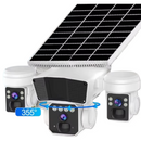 Telecamera di Sorveglianza Solare 4G TL3  1 Sensore PIR, Batteria 12000mAh, Visione Notturna, 7,5w Controllo tramite OKAM Pro