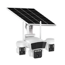 Telecamera di Sorveglianza Solare 4G TL3  1 Sensore PIR, Batteria 12000mAh, Visione Notturna, 7,5w Controllo tramite OKAM Pro