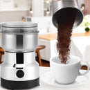 Macinino Elettrico in Acciaio Inossidabile per Caffè e Spezie