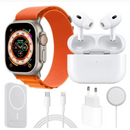 Set Smartwatch X8 Completo + Auricolari Wireless + Caricabatterie Wireless + 8 Accessori Premium
