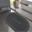 Tappetino bagno, supporto assorbente, asciugatura rapida, antiscivolo