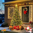 Luci di Natale a Rotolo | 100 m | LED Bianco Caldo | 8 Modalità di Luce | IP44 | Interno/Esterno Riparato